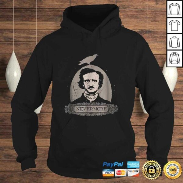 Edgar Allan Poe  Vintage Cothic Raven Nevermore Tee Shirt