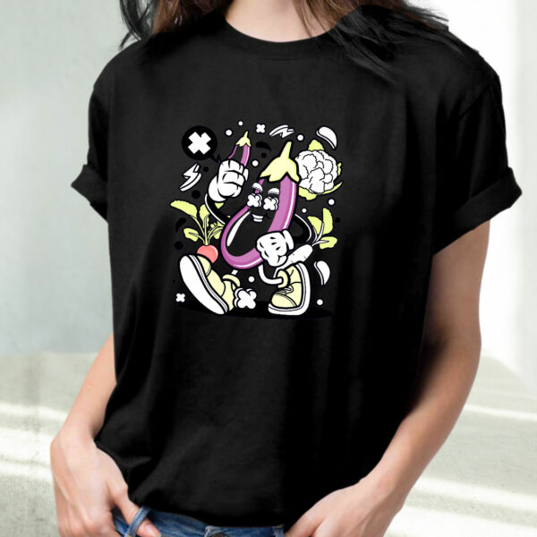 Eggplant Funny Graphic T Shirt