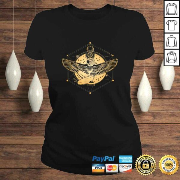 Egyptian Goddess Isis Sacred Geometry Tee T-Shirt