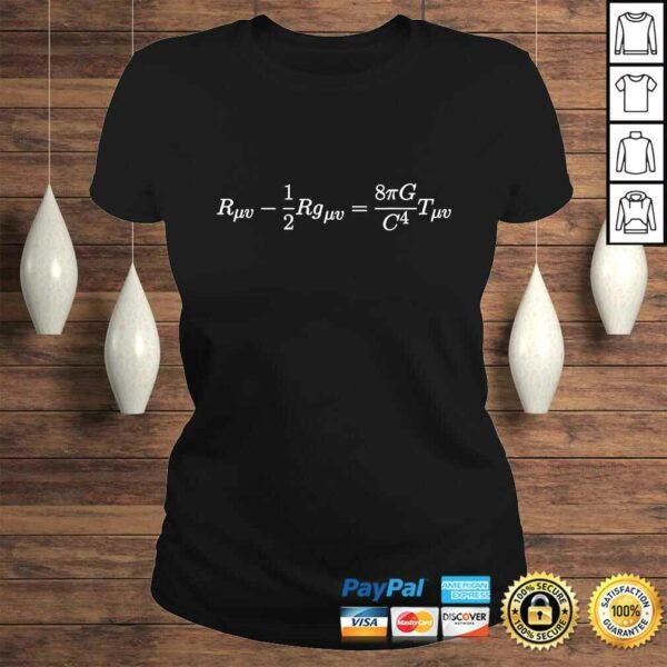 Einstein’s Field Equation Science and Math Geeks Shirts