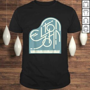 Elton John Official Piano Logo T-shirt Elton John Official Piano Logo T-shirt