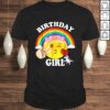 Emoji Birthday Shirt For Girls Unicorn Rainbow Heart Kiss
