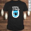 Empty The Tanks Killer Whale Orca Preservation V-Neck T-Shirt