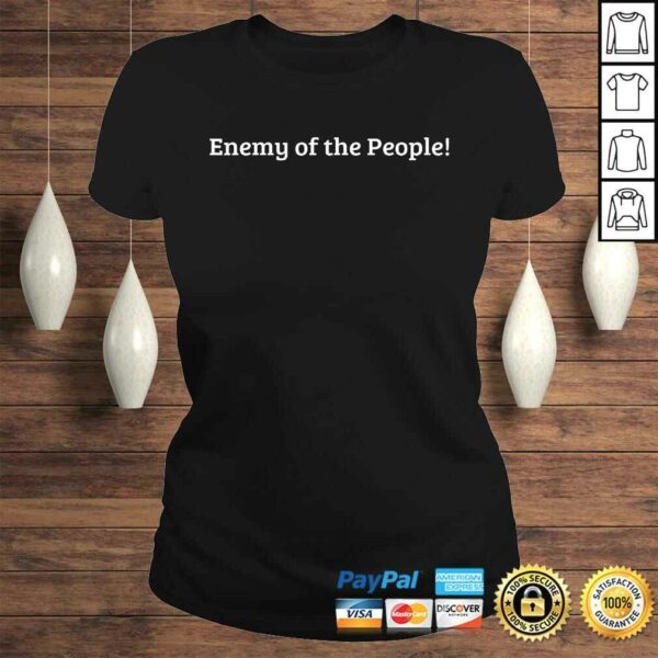 Enemy of the People Trump Saying Political Rally 2020 Dress Shirt