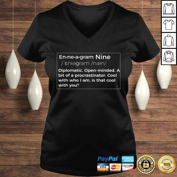 Enneagram Made Easy Dictionary Definition-kind of-9 TShirt