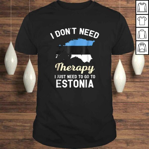 Estonian Estonia Map Flag Shirt Gift for Estonians