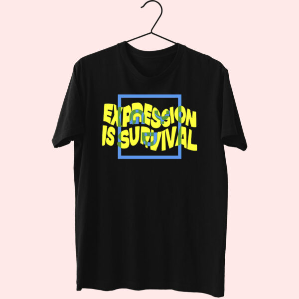 Expression Is Survival Slogan Essential T Shirt