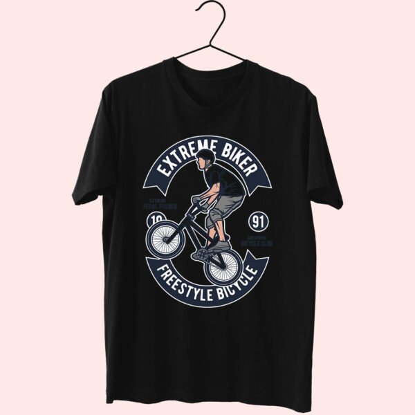 Extreme Bike Funny Graphic T Shirt