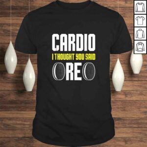 FUNNY CARDIO Shirt Food Oreo Fitness Gym Gift FUNNY CARDIO Shirt Food Oreo Fitness Gym Gift