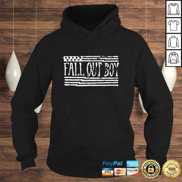 Fall Out Boy – Split Flag Tee Shirt