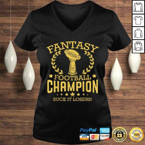 Fantasy Football Funny Champ Champion Draft 2019 Gift Top