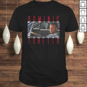 Fast & Furious Dominic Toretto Photo Word Stack T-shirt Fast & Furious Dominic Toretto Photo Word Stack T-shirt