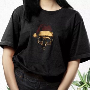 Father Christmas Santa Skull T Shirt Xmas Design 2 Father Christmas Santa Skull T Shirt Xmas Design 3