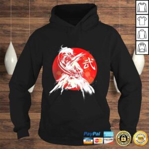 Female Samurai Japanese Warrior Retro Japan Calligraphy ArT-shirt 3 Female Samurai Japanese Warrior Retro Japan Calligraphy ArT shirt 4