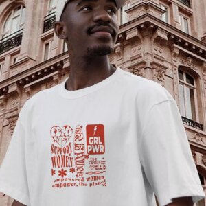 Feminist Empower The Planet Quote Casual Earth Day T Shirt 2 Feminist Empower The Planet Quote Casual Earth Day T Shirt 3