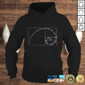 Fibonacci golden ratio spiral design for geometry lovers Shirt 3 Fibonacci golden ratio spiral design for geometry lovers Shirt 4