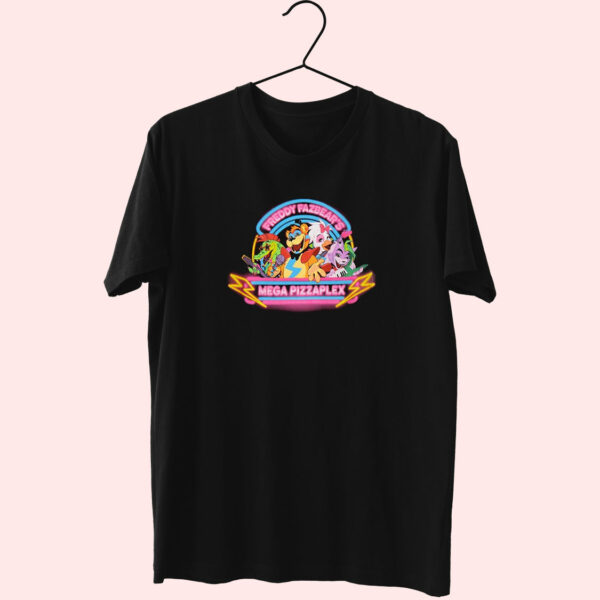 Five Nights At Freddy’S Neon Sign Group Essentials T Shirt