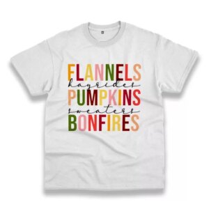 Flannels Hayrides Pumpkins Bonfires Thanksgiving Vintage T Shirt 3 Flannels Hayrides Pumpkins Bonfires Thanksgiving Vintage T Shirt 4