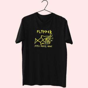 Flipper Nirvana Style Band Essentials T Shirt Flipper Nirvana Style Band Essentials T Shirt