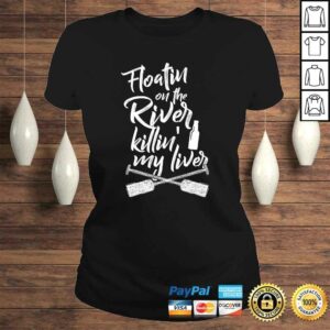 Floatin On The River Killin My Liver GarmenV-Neck T-Shirt 2 Floatin On The River Killin My Liver GarmenV Neck T Shirt 3