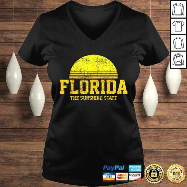 Florida Vintage Retro The USA US State Tee Shirt