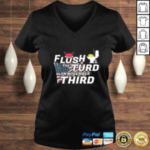 Flush The Turd On November Third 2020 Election Vote Rally TShirt