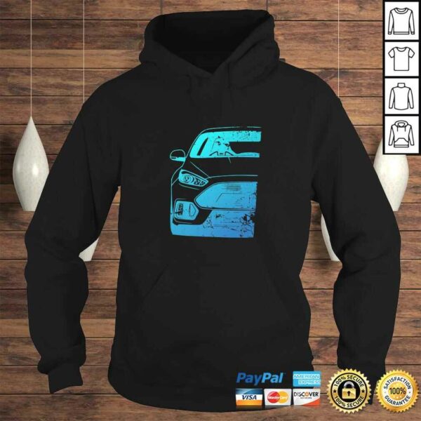 Focus RS Car Used Style Fan ArShirt Cyan