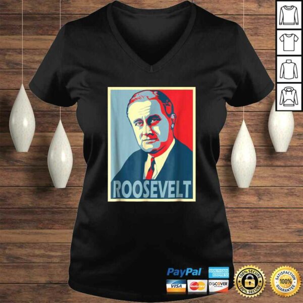 Franklin D. Roosevelt Poster Style Pop ArShirt