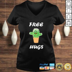 Free Hugs Cactus Design Gift cute tee costume Tee T-Shirt