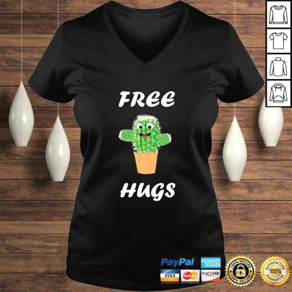 Free Hugs Cactus Design Gift cute tee costume Tee T-Shirt