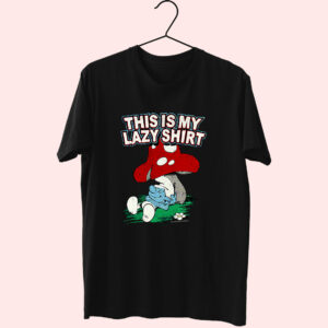 Freeze The Smurfs This Is My Lazy 90S Style 70S T Shirt Outfit Freeze The Smurfs This Is My Lazy 90S Style 70S T Shirt Outfit