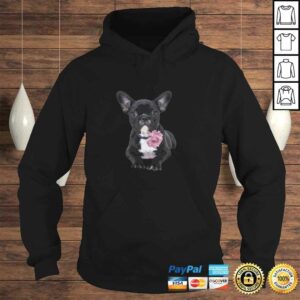 French Bulldog Hoodie for Women Men Frenchie Flower 3 French Bulldog Hoodie for Women Men Frenchie Flower 4