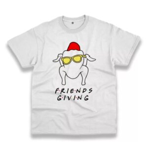 Friends Giving Parody Thanksgiving Vintage T Shirt 4
