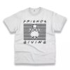Friends Giving Turkey Head Thanksgiving Vintage T Shirt