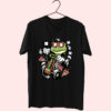 Frog Gokart Racer Funny Graphic T Shirt