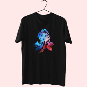 Frozen Elsa Two Tone Gradient Essentials T Shirt Frozen Elsa Two Tone Gradient Essentials T Shirt