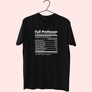 Full Professor Nutritional And Undeniable Facts Essentials T Shirt Full Professor Nutritional And Undeniable Facts Essentials T Shirt