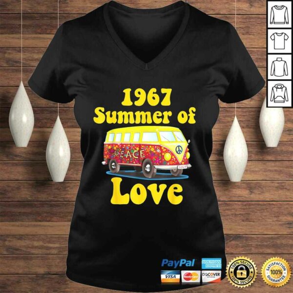 Funny 1967 Summer of Love Retro Tees Vintage Sixties Hippie Gift TShirt