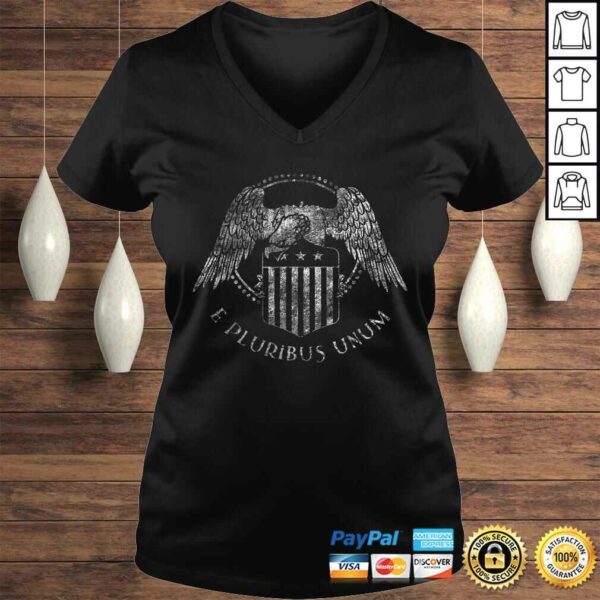 Funny American Patriotic design Eagle Freedom e pluribus unum TShirt