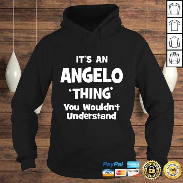 Funny Angelo Thing Name Funny V-Neck T-Shirt