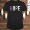 Funny Asexual Nope Ace Pride Shirt
