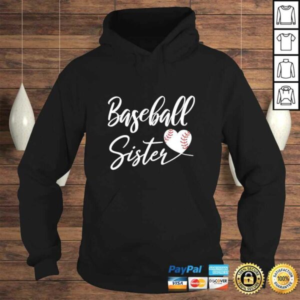 Funny Baseball Sister Gift TShirt