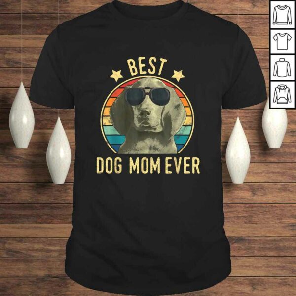 Funny Best Dog Mom Ever Redbone Coonhound Mother’s Day Tee T-Shirt