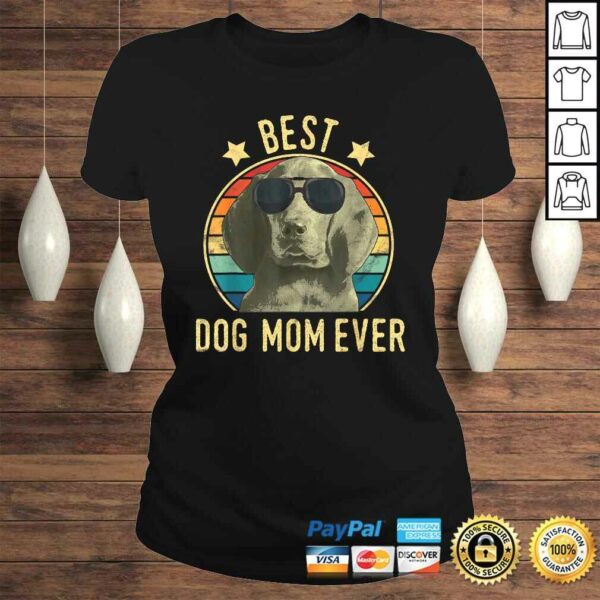 Funny Best Dog Mom Ever Redbone Coonhound Mother’s Day Tee T-Shirt