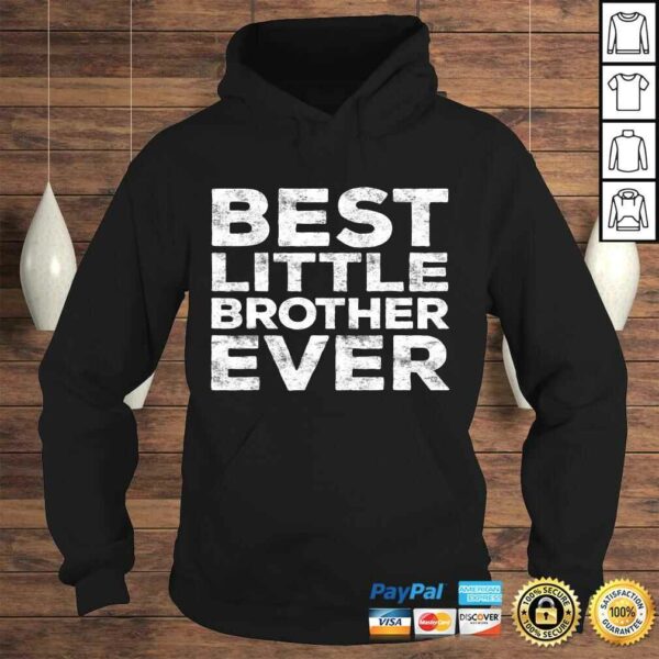 Funny Best Little Brother Ever Tee T-Shirt