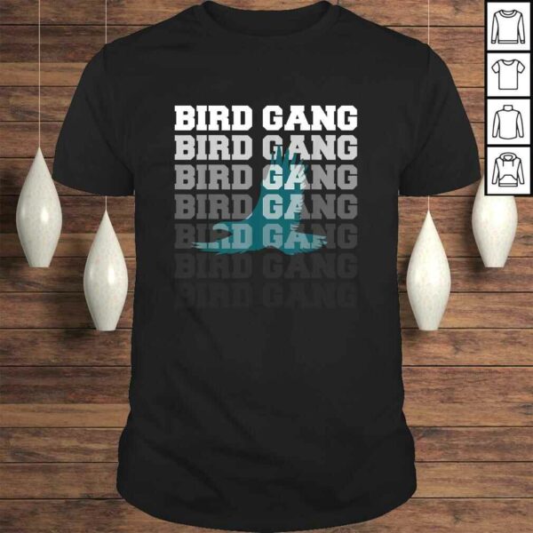 Funny Bird Gang Vintage Eagle Philadelphia Sports Fan Tee Shirt