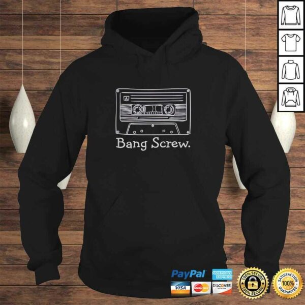 Funny Cassette Tape Bang Screw Houston Texas DJ Screwston TShirt