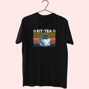 Funny Cat Kit Tea Cat And Tea Lovers Essentials T Shirt Funny Cat Kit Tea Cat And Tea Lovers Essentials T Shirt