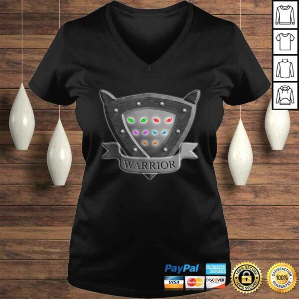 Funny Cat Warrior Shield Eyes Funny Shirt Gift for Kids Tee T-Shirt