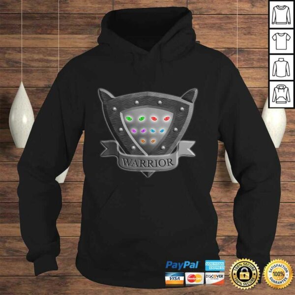 Funny Cat Warrior Shield Eyes Funny Shirt Gift for Kids Tee T-Shirt